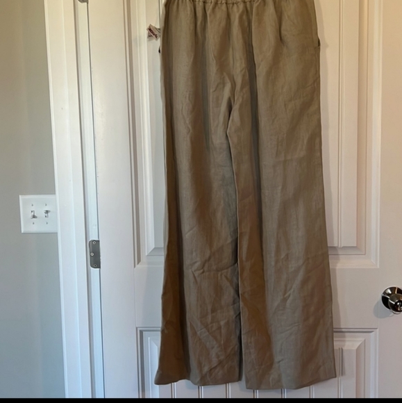 Michael Michael Kors Linen Pull on Pants - Picture 4 of 6